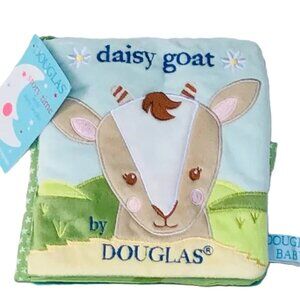 New w/Tag-Douglas Baby Soft Plush Activity Book Daisy Goat